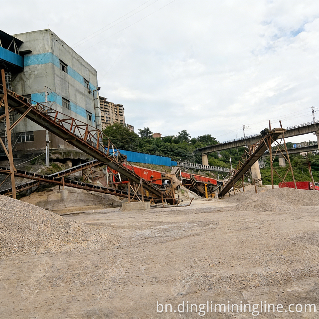 River Pebble Sand Making Line